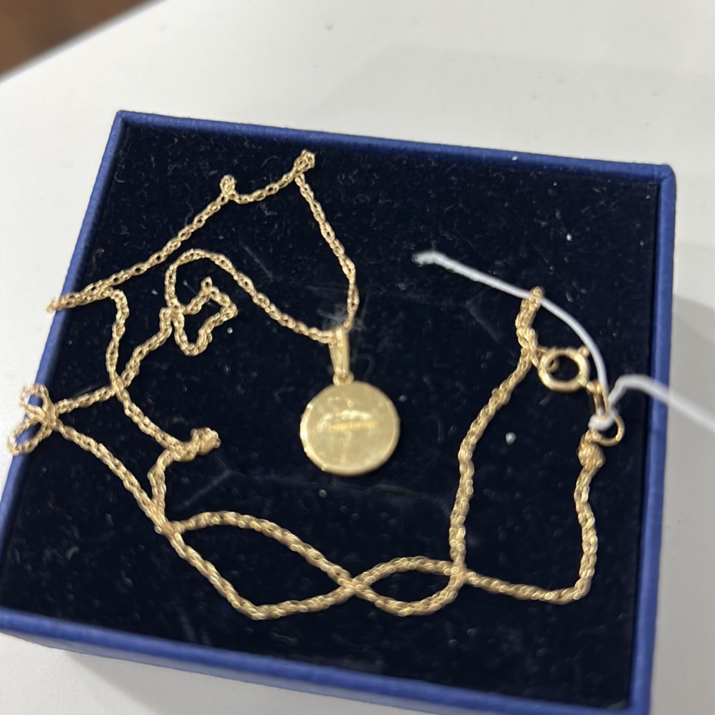 Stone & Strand Zodiac Coin Pendant Necklace Nwot — image 2 of 8
